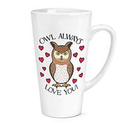 Owl Always Love You 17oz Large Latte Mug Cup
