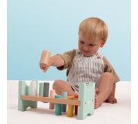 Owl and Fox Wooden Hammer Bench