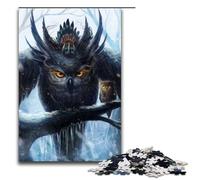 Owl Animal JigsawPuzzle Pieces for Adults Jigsaw Puzzles for Adults Perfect DIY Art Decor Or Birthday Gift 1000 PCS(75x50cm)
