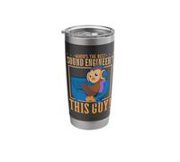 Owl at The Mixing Desk - Sound Engineer Stainless Steel Insulated Tumbler