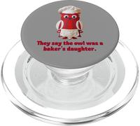 Owl Baker Daughter Hamlet Shakespeare Quotation Tragedy Play PopSockets PopGrip for MagSafe