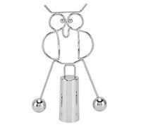 Owl Balance Toy | Physics Science Model & Decompression Toy | Stainless Steel Desktop Decoration for Office / Study / Classroom | Educational Present