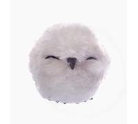 Owl Ball Cute (Ø10cm) hanging Christmas decoration, white