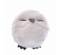 Owl Ball Cute (Ø12cm) hanging Christmas decoration, white