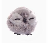 Owl Ball Cute (Ø7cm) hanging Christmas decoration, grey