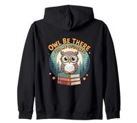 Owl Be There for My Students Back to School Pun for Teachers Zip Hoodie