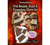 Owl Beanie, Scarf and Fingerless Glove Set