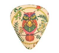 Owl Beliefs* Guitar Picks Pack Of 12,Comfortable Feel, Smooth Edges, Abrasion,Suitable For Guitar, Ukulele, Etc.