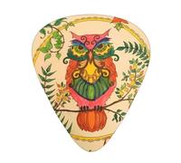 Owl Beliefs Guitar Plectrums 12 Pieces For Ukulele Bass Instrument Accessories