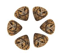 Owl Beliefs Print Guitar and Ukulele Picks For Music Lovers 12 PCS Mixed Gauges(0.46/0.71/0.96mm)