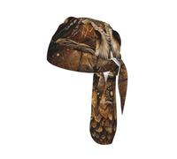 Owl Beliefs Print Skull Headwrap Under Helmet Cycling Cap Lightweight Quick Dry Adult Gift One Size
