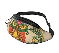 Owl Beliefs Sport Waist Bag Travel Bumbags with Zipper and Earphone Hole, Running Fanny Pack Waist Pack with Adjustable Belt for Men Women