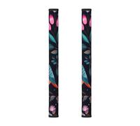 Owl Bird Flower 2Pcs Refrigerator Door Handle Covers, Cute Kitchen Appliance Handle Cover for Fridge Microwave Stove Oven Dishwasher Decor
