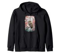 Owl Bird Wisdom Night Hunter Flying Silent Zip Hoodie