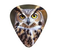 Owl Birds Guitar Plectrums, 12 Pcs Lightweight Guitar Plectrums, 0.46mm/0.71mm/0.96mm Thickness For Acoustic Guitar Acoustic Electric Guitar Ukulele Bass