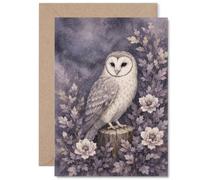 Owl Birthday Card, A Touch of Woodland Magic