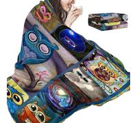 Owl Blankets for Adults Soft Warm Travel Throws
