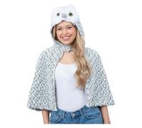 Owl Cape Adults Deluxe Soft Microfibre Fancy Dress Accessory Ladies