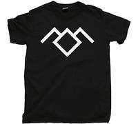 Owl Cave Symbol T Shirt Twin Peaks Black White Lodge Red Room Dale Tee Men T Shirt 100% Cotton Sleeve Shirt Black