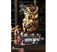 Owl Detective Building Blocks Set 1200Pcs Creative Diy Model