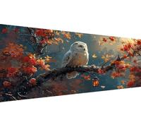Owl Diamond Art Kits for Adults, 5D DIY Full Drill Diamond Painting Tree Kits for Beginners, Premium Gem Crafts Embroidery Pictures for Wall Home Decoration, Mothers Day Gifts for Mum, 40x80cm Y1-346