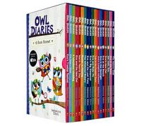 Owl Diaries Collection 1-18 Books Box Set By Rebecca Elliott (Eva's Treetop Festival, Eva Sees a Ghost, A Woodland Wedding, Eva and the New Owl, Warm Hearts Day, Baxter Is Missing & More)