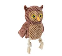 Owl Dog Chew Toy, Interactive Puppy Toy, Indoor Owl Puppy Toy that brings endless fun to small dogs and puppiesSoft It's hard to resist the adorable charm of our owl dog toy, perfect for their owners