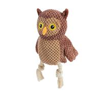 Owl Dog Toy - Cute Owl Shaped Dog Toy, Plush Toy for Dogs, Soft Stuffed Owl Toy for Small to Medium Dogs, Interactive Squeaky Toy, Funny Owl Hu