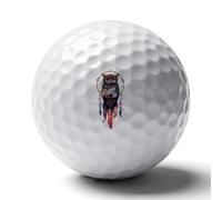 Owl Dream-catcher Professional Standard Golf Balls Double-sided Printing Performance Ball Gift for Boyfriend Husband Father
