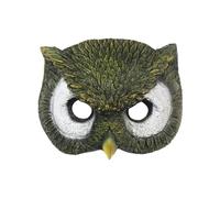 Owl Face Cover | Animal Print Cosplay | Creative Owl Costume Accessory | Halloween Holiday Owls , Funny Tasting Accessory For Adults And,