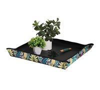 Owl Focus Oxford Fabric Plant Repotting Mat Waterproof Transplanting Mat(29.5" x 29.5") …