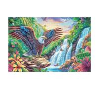 Owl Forest Moon Night 1000 Piece Jigsaw Puzzle for Adults Teens Happy Time Study Room Decor Focus Training Vibrant Colours Great Gift for Scholars 1000 PCS