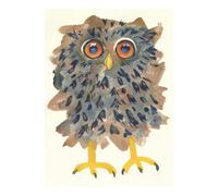 Owl Greeting Card - Daniel Mackie Designs 7 x 5 inches wrapped in cello with envelope