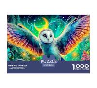 Owl Herculean Jigsaw Puzzles for Adults A 1000-Piece (Advanced) Epic of Impossible, Hard, And Difficult Challenging Puzzle Games - The Supreme Gift for Puzzle-Loving Adults And Kids Age 12 Year