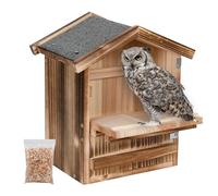 Owl House Owl Nesting Box for Outdoors