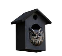 Owl House,Screech owl Nesting Box,Black owl Box,owl Boxes for Outside,owl Houses for Outdoors,owl Nesting Box,owl House,barn owl Box