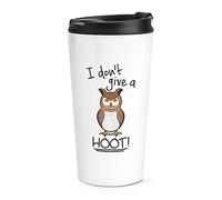 Owl I Don't Give A Hoot Travel Mug Cup