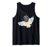 Owl, I Move the Stars for No One Tank Top