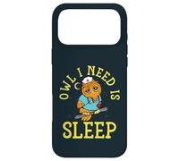 Owl I Need Is Sleep Funny Sleepy Owl Night Shift Nurse Case for iPhone 17 Pro Max