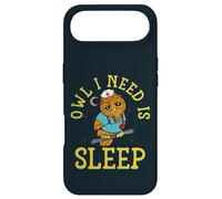 Owl I Need Is Sleep Funny Sleepy Owl Night Shift Nurse Case for iPhone Air
