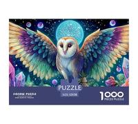Owl in MoonlightUltimate Challenge Jigsaw Puzzles for Adults Conquer The 1000-Piece (Advanced) Impossible, Hard, And Difficult Challenging Puzzle Educational Games - This Is The Pinnacle Gift Jigsaw