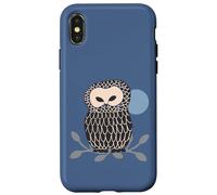 OWL IN THE MOONLIGHT Mysterious Moon Night Forest Bird Case for iPhone X/XS