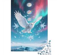 Owl Jigsaw 1000 Pieces Fly Home Decoration Boys And Girls Gift High Difficulty Game Challenging Puzzles 1000pcs (75x50cm)