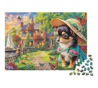Owl Jigsaw Puzzle - 500 Piece Beautiful Pictures Relaxing Brain Teaser & Home Décor Challenge (Family Fun, 12+)