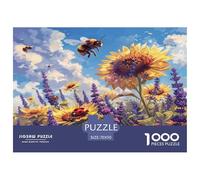 Owl Jigsaw Puzzle Whimsical Challenge Educational Toy Wildlife 1000 Pieces Puzzles, Home Decoration Great Gift for Adults 70x50cm/1000pcs