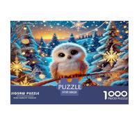 Owl Jigsaw Puzzles for Adults 1000 Jigsaws Mousehole Village Jigsaws 1000 Pieces for Adults Gifts Absolutely Stunning