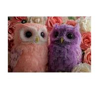 Owl Jigsaw Puzzles for Adults 5000 Piece Jigsaw Puzzles for Adults Flower 156x105cm, Classic Educational Games Decompression, Challenging Game for Families Beautiful Home Wall Decor Gifts for Men B-53