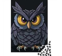 Owl Jigsaw Puzzles Game Adult 1000 Piece Jigsaw Paper Creative Jigsaw Puzzle Decompressing Game 1000pcs (38x26cm)