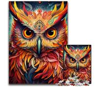 Owl JigsawPuzzle 1000 Pieces for Adults Puzzles for Adults DIY Home Decor Gift, Brain Teaser Game 26X38CM/10.23x14.96inch