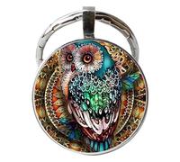 Owl key-ring - Owl Bag Pendant | Cute | Small Car Key Accessories For Kids Adults | | key-ring Bag Pendant | Portable Backpack Purse Ornament Charm